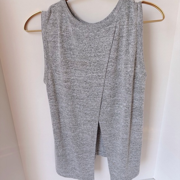 Rag & Bone Gray Knit Top XS - Picture 2 of 7